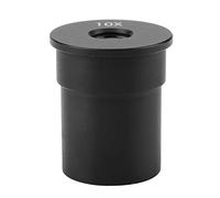 Emoshayoga Ocular óptico Huygens 10X para Microscopio con Campo de Visión Claro para Microscopio Biológico, Tubo de 23,2mm