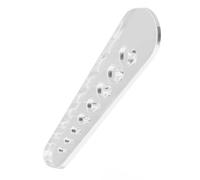 Emoshayoga Pelacables Ergonómico para Hierbas, Herramienta de Eliminación de Hojas Vegetales con 8 Agujeros para Albahaca, Remolacha, 1 Unidad