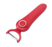 Emoshayoga Pelador Eléctrico, Práctica Herramienta de Cocina Recargable para Patata, Tomate, Pepino, Diseño Ligero para Uso Doméstico