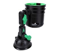 Emoshayoga Portavasos para Automóvil con Ranuras Dobles Plegables, Base de Succión Fuerte, ángulo Ajustable para Tablero o Parabrisas, Se Adapta a Tazas de Viaje y Tazas de café