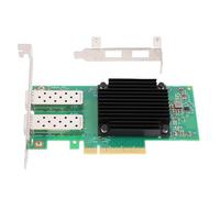Emoshayoga Tarjeta de Red PCI Express 3.0 X8 Adaptador Ethernet de Doble Puerto 25G SFP28 para Centros de Datos y Computación en la Nube 1 Unidad