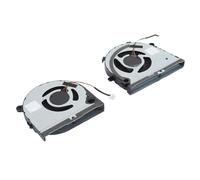 Emoshayoga Ventiladores de Refrigeración Silenciosos para Portátiles, 2 uds., Reemplazo de CPU GPU de 4 Pines para G3 3579 G3 3779 G5 5587, Disipación de Calor Eficiente