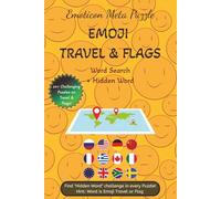 Emoticon Meta Puzzle Emoji Travel & Flags word search + Hidden word: A colourful word hunt for mobile messaging & social media lovers! 6x9",20+ ... Vacation, Holidays, Family sharing fun