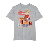 Emotional Baggage Sarcastic Retro Vintage Funny Adult Humor Camiseta, Hombre Tallas Grandes, Gris Jaspeado, 4X Alto