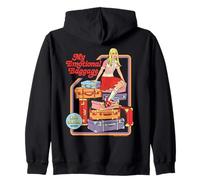 Emotional Baggage Sarcastic Retro Vintage Funny Adult Humor Sudadera con Capucha