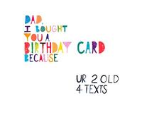 Emotional Rescue DAD, Textos, Ensalada de papel. Tarjeta de cumpleaños