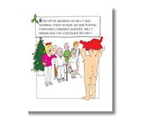 Emotional Rescue Norbert & Val - Tarjeta de Navidad (18,4 x 15,4 cm), multicolor