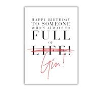 Emotional Rescue Rebellion, tarjeta de cumpleaños para ella, tarjeta de cumpleaños femenina, divertida tarjeta de cumpleaños para ella