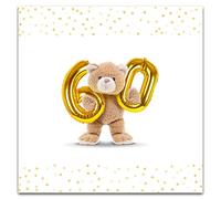 Emotional Rescue Tarjeta de 60 cumpleaños, tarjeta de felicitación de 60 cumpleaños, tarjeta de feliz 60 cumpleaños, tarjetas de 60 años, tarjeta de 60 años, tarjeta de edad de 60 años, multicolor, talla única, (SSWL007)