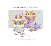 Emotional Rescue Tarjeta de cumpleaños familiar modelo para ella, …. More Candles Meant More Cake - Tarjeta de cumpleaños para mujer, divertida tarjeta de cumpleaños para ella