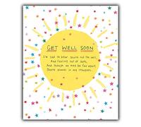 Emotional Rescue Tarjeta de felicitación con texto en inglés Get Well Soon, Feel Better, Nice Words