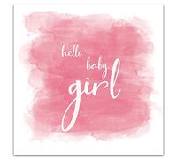 Emotional Rescue Tarjeta de felicitación para niña, bebé