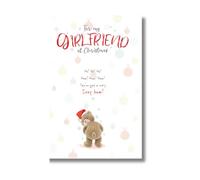 Emotional Rescue Tarjeta de Navidad con texto en inglés Stuffed with Love para novia, novia, peluche con poema, 23,5 x 13 cm, multicolor