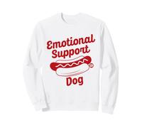 Emotional Support Hot Dog Funny Sudadera