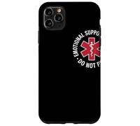Emotional Support Husband Do Not Pet Humor Relación Carcasa para iPhone 11 Pro MAX