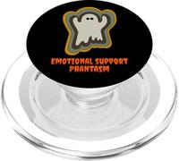 Emotional Support Phantasm Spooky Fall Design PopSockets PopGrip para MagSafe