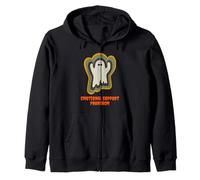 Emotional Support Phantasm Spooky Fall Design Sudadera con Capucha