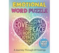 Emotional Word Puzzle: Themed Large Print Word Search Puzzles to Relax, Reflect, and Enjoy
