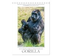Emotionale Momente: Aus dem Leben der Familie Gorilla. (Tischkalender 2026 DIN A5 hoch), CALVENDO Monatskalender: Zauberhafte Bilder von unserem ... in Farbe. Fotografien von Ingo Gerlach GDT.