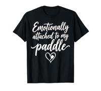 Emotionally Attached to my Paddle Pickleball Divertido Juego Camiseta