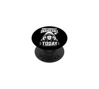 Emotionally Distant Today - Vibes Introvertido PopSockets PopGrip Adhesivo