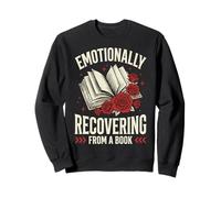Emotionally Recovering from A Book Libro Sudadera