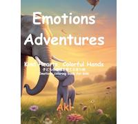 Emotions Adventures: Kind Hearts, Colorful Hands:Emotions coloring book for kids