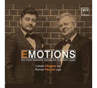 Emotions. Les plus belles œuvres pour flûte et orgue. Dlugosz, Perucki.