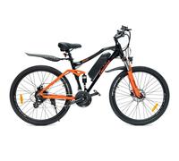 EMotorad EMX+ Bicicleta Eléctrica Todoterreno Ruedas 27.5" Motor 36V 250W Batería 13Ah Negra/Naranja