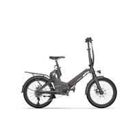 EMotorad V1, Bicicleta Eléctrica Plegable Urbana, Cuadro de Magnesio, Motor 250W 35Nm, Batería Extraíble 36V 7,8Ah, Shimano Tourney 7 Velocidades, Frenos de Disco Hidráulicos, hasta 45 km