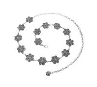 EMOTTOS Cinturón de cadena Concho para mujer, Cadena de cintura de metal ajustable Western Cowboy Cowgirl para mujeres, Cinturones boho exquisitos para jeans vestido(7 Estilo)