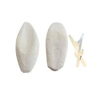 Emours Hueso Natural de Sepia para Reptiles, Tortugas, Tortugas, Caracoles, pájaros y Animales pequeños, 4-6 Pulgadas, Paquete Doble