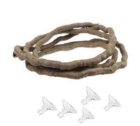 Emours Small Animal Bend-A-Branch Jungle Vine Pet Habitat Decor with Sunction Cups by Emours