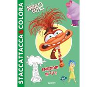 Emozioni in tilt. Inside Out 2. Staccattacca&colora. Con adesivi. Ediz. a colori
