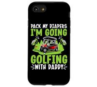Empaca mis pañales Voy a Jugar al Golf con papá Carcasa para iPhone SE (2020) / 7/8