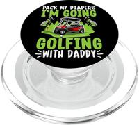 Empaca mis pañales Voy a Jugar al Golf con papá PopSockets PopGrip para MagSafe