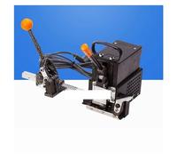 Empacadora eléctrica portátil ZY-1S, máquina flejadora Manual de 12-14mm ancho, empaquetadora correa, fuerza máxima apriete 60kg Altamente Eficiente