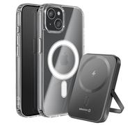 Empacar iPhone 15 con funda de dos materiales y batería externa de 5000 mAh