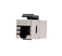 NanoCable 10.21.0503 - Empalme para cable de red Ethernet RJ45 para panel de parcheo o roseta, hembra-hembra, Cat.6, STP