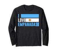 Empanadas Argentina Flag Pride Buenos Aires Spirit Manga Larga