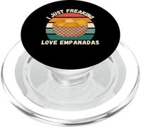 Empanadas Retro I Just Freaking Love Empanadas Amante de la Comida PopSockets PopGrip para MagSafe