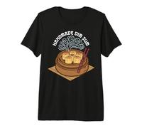 Empanadillas al Vapor Hechas a Mano Dim Sum Foodie Camiseta Premium