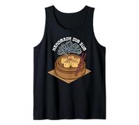 Empanadillas al Vapor Hechas a Mano Dim Sum Foodie Camiseta sin Mangas