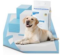 Empapadores Perros Extra Grandes 60x90cm - Barpor Almohadillas Higiénicas Desechables 6 Capas Super Absorbentes, A Prueba de Fugas, Secado Rápido, Antideslizantes, para Perros Grandes, 20 Unidades