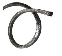 Empaquetadura trenzada de grafito de 1 metro, 20 x 20 mm - 30 x 30 mm, for válvula de bomba y sello mecánico, 1 unidad(22x22mm)