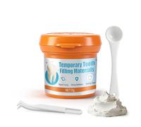 Empaste Dental Profesional, Reparación dental temporal, Cemento Dental,Se Utiliza Para el Relleno Temporal de Caries y la Restauración de Dientes de Emergencia, Listo para Usar, Fácil de Usar, 15g