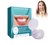 Empastes dentales temporales | Facettes Dentaires Ajustables et Faciles à Utiliser | Dentaduras Postizas Con Carillas Ajustables pour un Aspect Naturel et Confort Supérieur