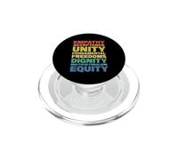 Empatía Aceptación Unidad Dignidad Multiculturalismo Equidad PopSockets PopGrip para MagSafe