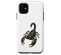 Emperador Escorpión Exótico Mascota Insecto Realista Primer Plano Arte Carcasa para iPhone 11