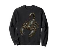 Emperador Escorpión Exótico Mascota Insecto Realista Primer Plano Arte Sudadera